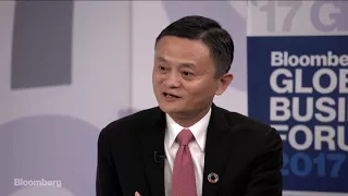 Alibaba's Jack Ma on Trump, China Business, Amazon