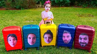 Baby Amira wants to travel | Funny videos for children