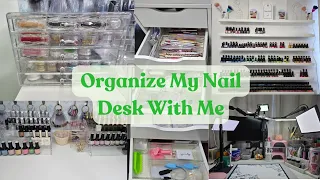 Elevate Your Nail Game: Nail Desk Organization Tips + New Nail Polish Wall!