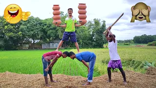 Try To Not Lough Challenge | Must Watch New Funny Video |  Fun 24H - Episode - 61