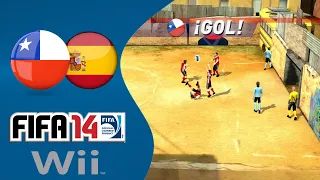 FIFA 14 FÚTBOL CALLEJERO (Wii) - CHILE VS ESPAÑA