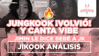 JIKOOK -  JUNGKOOK VOLVIÓ + JIKOOK JUNTOS + JungKook cantando VIBE 2023 (Cecilia Kookmin)