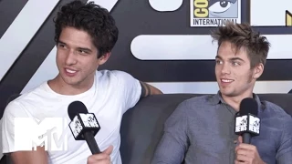 Tyler Posey Tells Who Gets Most Naked At A 'Teen Wolf' Party | Comic-Con 2015