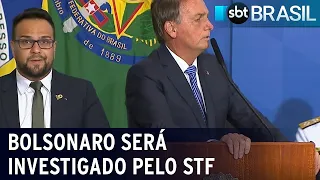 STF determina investigação de Bolsonaro em inquérito das fake news | SBT Brasil (04/08/21)