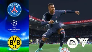 🎮EA SPORTS FC 24_⚽PSG vs BORUSSIA DORTMUND/🏆 CHAMPIONS LEAGUE Semifinal