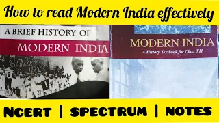 How to read Spectrum effectively? || Modern India✅