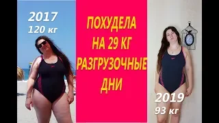 Похудела на 29 кг Разгрузочные дни при похудении или Почему я не делаю разгрузочные дни