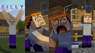 (PART 1) Abang Sally Minecraft Parody Compilation (Minecraft Animation)