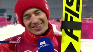 Kamil Stoch mistrzem olimpijskim na dużej skoczni! (17.02.2018)