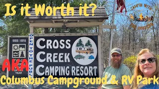 Cross Creek Camping Resort Review | Columbus Campground & RV Park | RV Life in Grand Design RV
