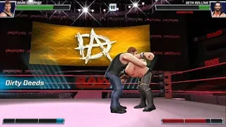 WWE Mayhem Dean Ambrose Vs Seth Rollins | WWE Mayhem - Android IOS GamePlay Walkthrough & Game Video