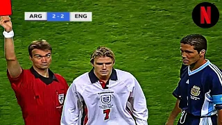 Argentina 2-2 England (4-3) World Cup 1998 |Match that Changed Beckham Life