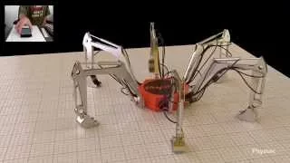 Homemade Hydraulic Cylinders, Excavator Arms, Hexapod - Bullet Blender