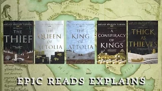 The Queen's Thief Books by Megan Whalen Turner | Epic Reads Explains | Book Trailer