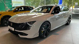 2023 Peugeot 508 sw PSE (Peugeot Sport Engineered) 1.6 Hybrid 360 hp | Pearl White 🤍 |