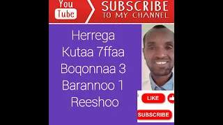 Herrega kutaa 7ffaa  Boqonnaa 3 Barannoo 1 Reeshoo