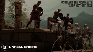 Jason and the Argonauts: Skeletons | Unreal Metahuman "Stop Motion"  Animation Test | WIP