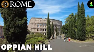 Rome guided tour ➧ Oppian Hill (1) - Via della Domus Aurea [4K Ultra HD]