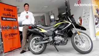 Keeway TX 200 en Perú l Vídeo Full HD l Presentado por Todomotos.pe