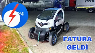 RENAULT TWİZY 1 AYDA KAÇ PARA ELEKTRİK HARCADI ?