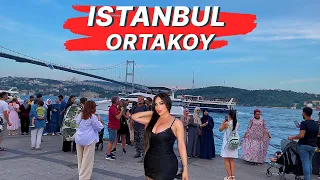 Istanbul's Ortakoy Neighborhood Is A Must-see! 4k walking tour- (ambiance sound)