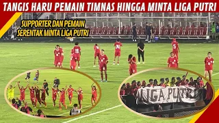 PECAH EUFORIA & TANGIS PEMAIN TIMNAS PUTRI SETELAH BANT41 SINGAPORE