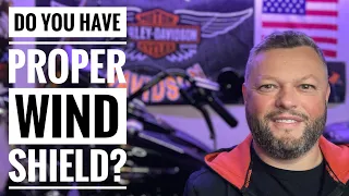 Motorcycle windshield or not? Installation and windshield height tips to avoid buffeting