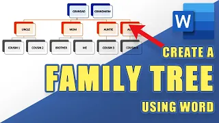 [HOW-TO] Create a Printable FAMILY TREE in Word (Easily!)