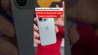 Rewolucja na iPhone’ach❗️Można instalować apki spoza App Store📲