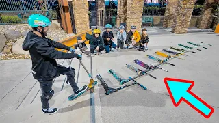 HOW MANY SCOOTERS CAN WE JUMP OVER?