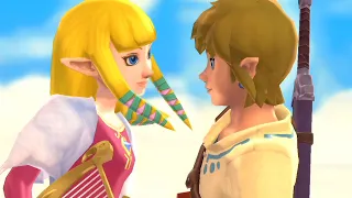 Zelda Skyward Sword HD Hero Mode Walkthrough Part 2 No Commentary Gameplay Wing Ceremony & Sailcloth