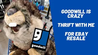 Goodwill is Crazy - Thrift With Me for Ebay Resale