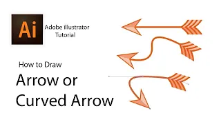 How to Draw Arrow or Curved Arrow in Adobe Illustrator