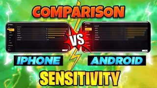 IPHONE vs ANDROID COMPARISON // Best SENSITIVITY Comparison