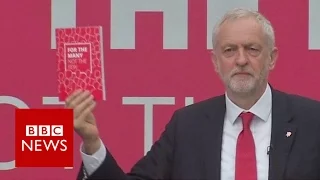 Labour manifesto 'draft for better future' - BBC News