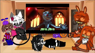 Halloween DLC characters react to Halloween at Freddy’s|link for original in desc|fnaf 4|gacha club|