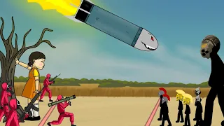 Stick war legacy Vs Squid game |Animations| Dc2