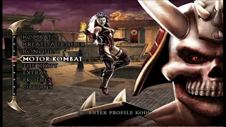 Mortal Kombat Armageddon All 8 Menu Screens (Includes all 3 Wii Exclusive Screens)