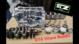 D16 Vitara build, Assemblage moteur, projet civic turbo  EP.4