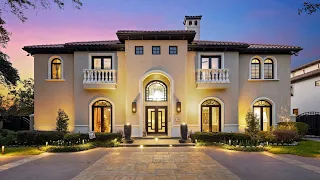 Luxurious Mediterranean Estate in Houston, TX - 5528 Holly Springs Dr