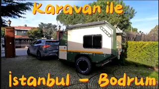 KARAVAN İLE YAKIT TÜKETİMİ - Kia Sportage - Crawler Karavan - Dji Mini 3 Pro