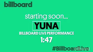 Yuna Live Billboard 2019. Forevermore, Crush & Blank Marquee.