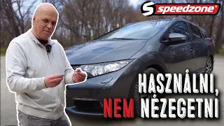 Speedzone használtteszt: Honda Civic: Használni, nem nézegetni