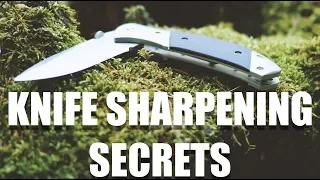 Knife Sharpening Secrets | How to Sharpen a Knife