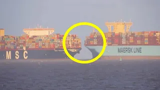 TOP 10 SHIP CRASH COMPILATION CAUGHT ON CAMERA