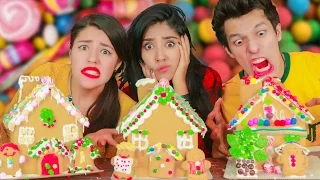 GINGERBREAD HOUSE CHALLENGE | POLINESIO CHALLENGE | LOS POLINESIOS