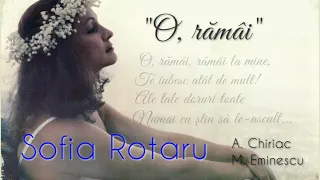 Sofia Rotaru "O, rămâi"