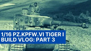 1/16 HobbyBoss Pz.Kpfw.VI Tiger I Build Series - Part 3: Hull and wheels