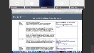 Lunch and Learn: COVID-19 Resources for Nursing Homes