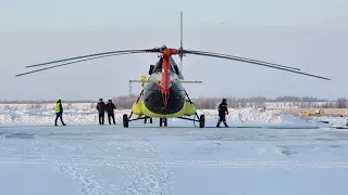 UTair Helicopter Services Mi-8 | Flight from Khanty-Mansiysk to Priobye (Sergino heliport)